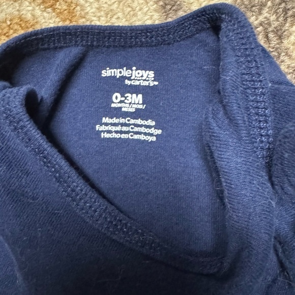 Carter's Teal Octopus Print Outfit - Picture 4 of 4